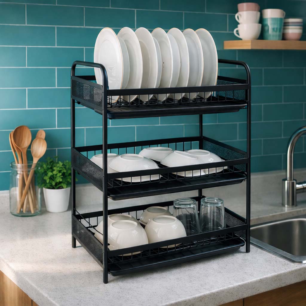 3 Layer Dish Rack